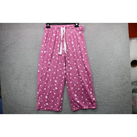 Women's Roudelain Pajama Set-Size Medium-Capris-Tank top-Polyester - Picture 7 of 10